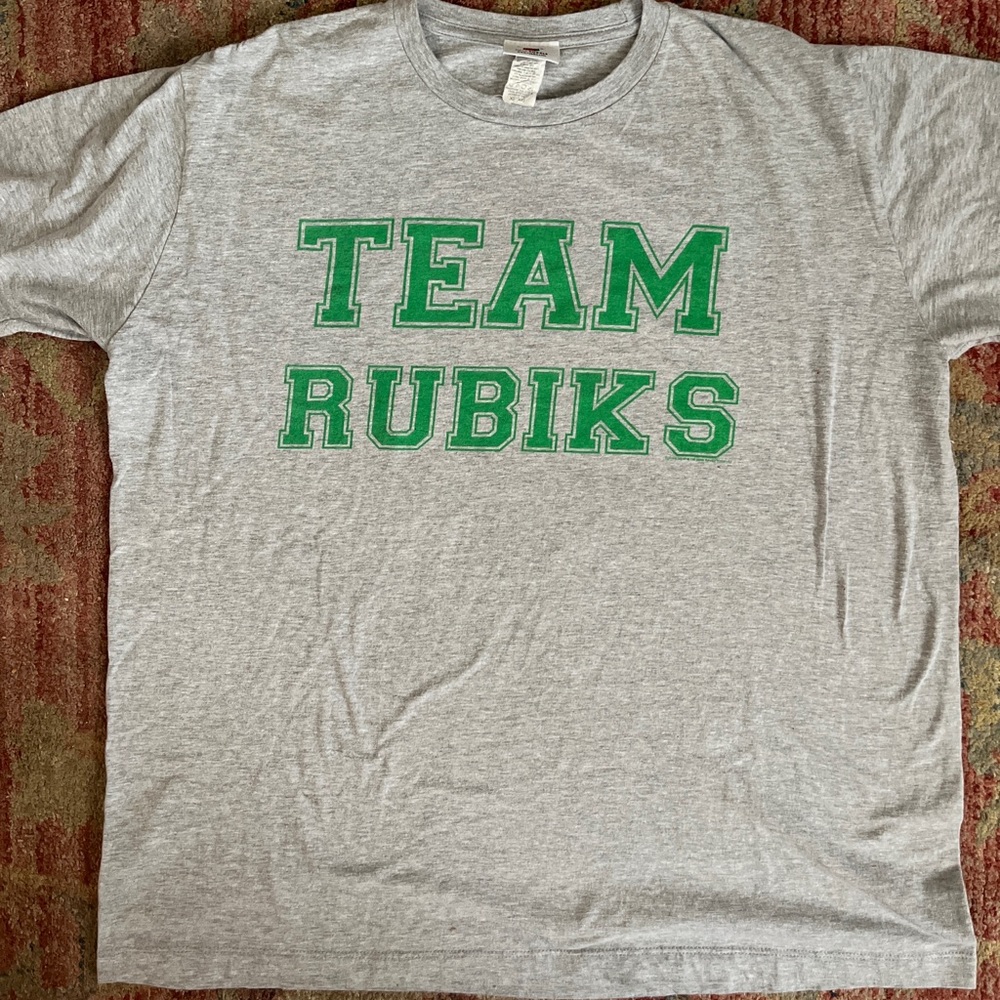 2006 Official Rubiks Cube Shirt Team Rubiks